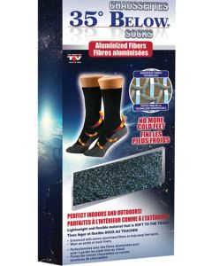 2 Pairs of 35° Below Hot Socks