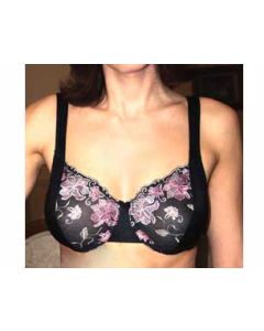 Embroidered Minimizer Bra