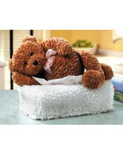 Teddy Tissue Box Cover
