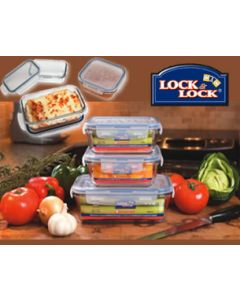 Glass Lock and Lock Containers