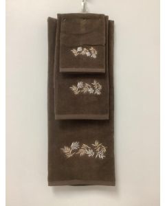 Embroided Velour Ensemble-3 Piece