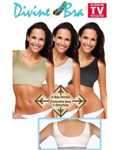 Ens. de 3 brassières Divine Bra