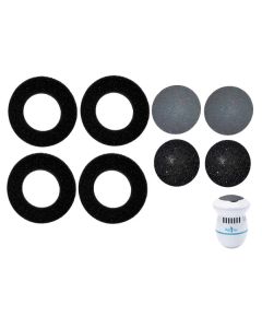 Replacement heads for Pedivac