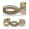 SERPENTINE TWIST MAGNETIC BANGLE