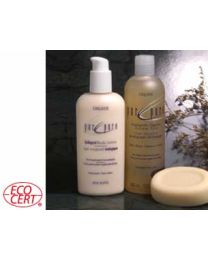 Gel douche, lait corporel et savon pur écologiques sans odeur Druide