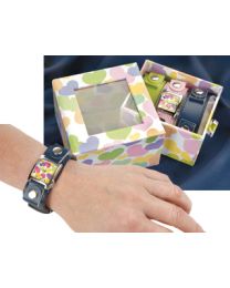 Montre avec 3 bracelets interchangeables