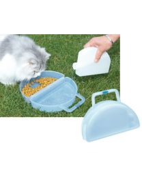 Boîte à nourriture portative pour animaux domestiques