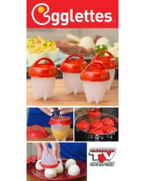 Ens. de 4 Cuiseur à Oeuf Egglettes