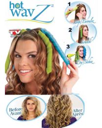 Rouleaux pour cheveux Hot Wavz