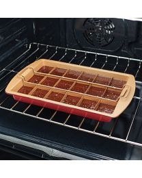 Red Copper™ Brownie Bonanza™ Poêle