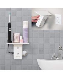 Tablette pour prise de courant Socket Shelf™ de Sharper Image®