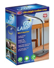 Lampe sans fil et rechargeable à panneau tactile Go Lamp de Luxe