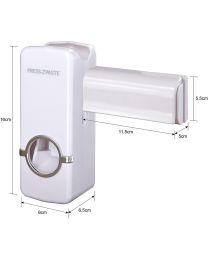 Press2Paste Distributeur automatique de dentifrice mains libres et porte-brosse à dents