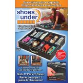 Rangement pour souliers Shoes Under - Noir
