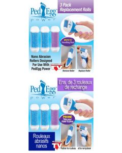 3 Pack Replacement Rolls for Pedegg Power