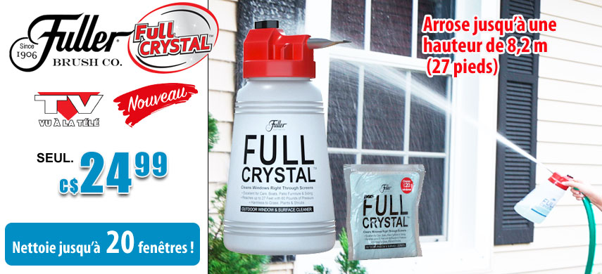 Nettoyant à vitres Full Crystal