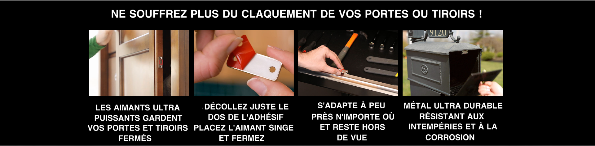 Aimants Ruby® Monkey Magnets dans différentes situations